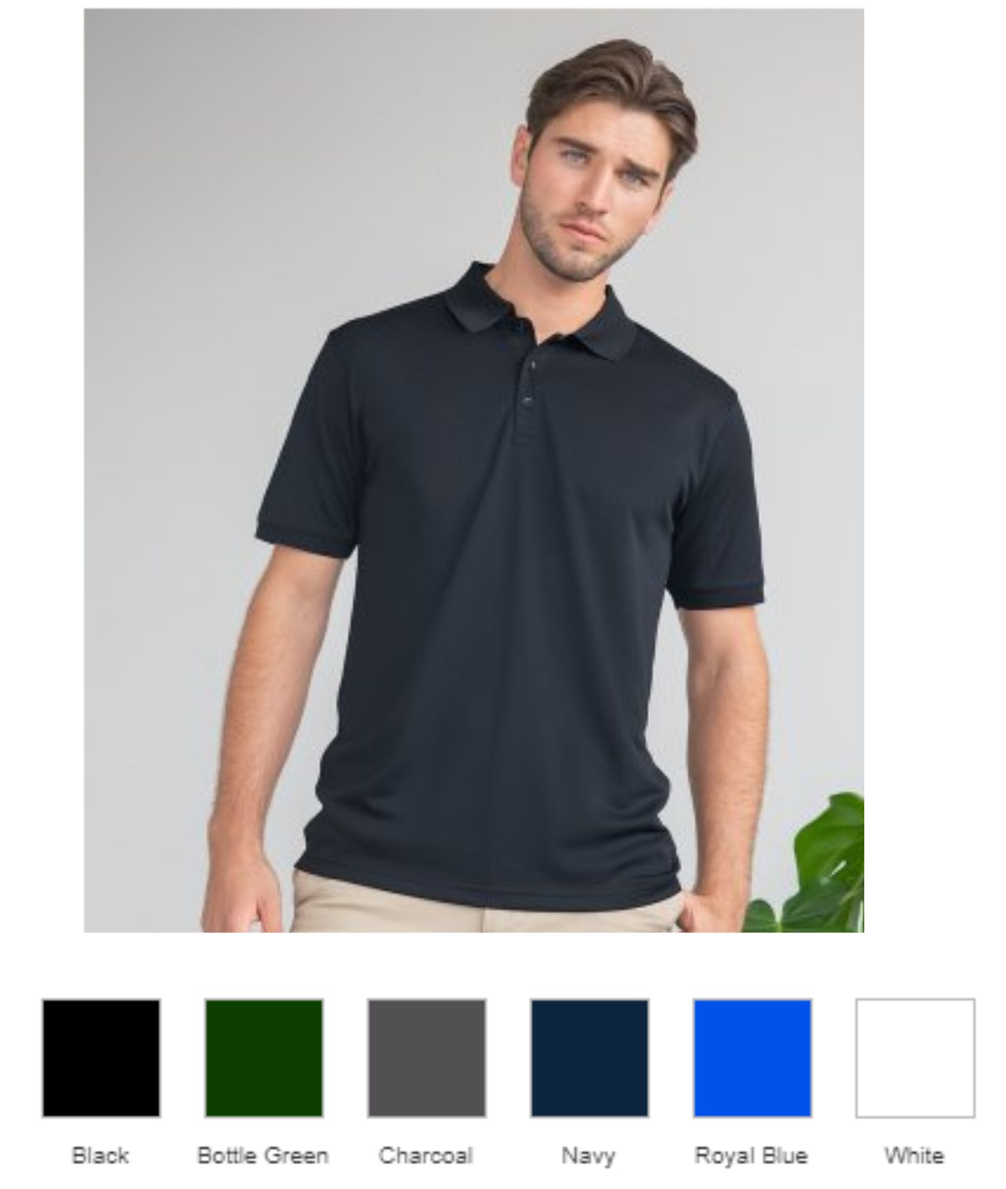 Henbury H465 Recycled Polyester Pique polo shirt